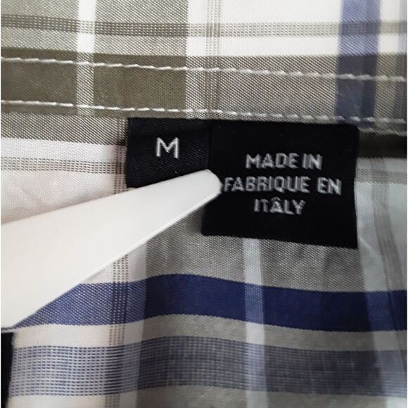 BOSS HUGO BOSS Regular Fit Men's Shirt Size M 100% Cotton Made in Italy - Picture 6 of 8